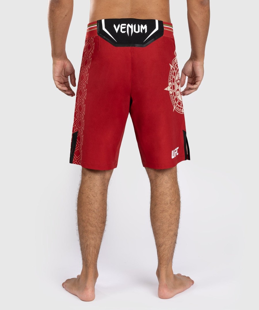 noche ufc by venum authentic fight night men fight short - long fit - red