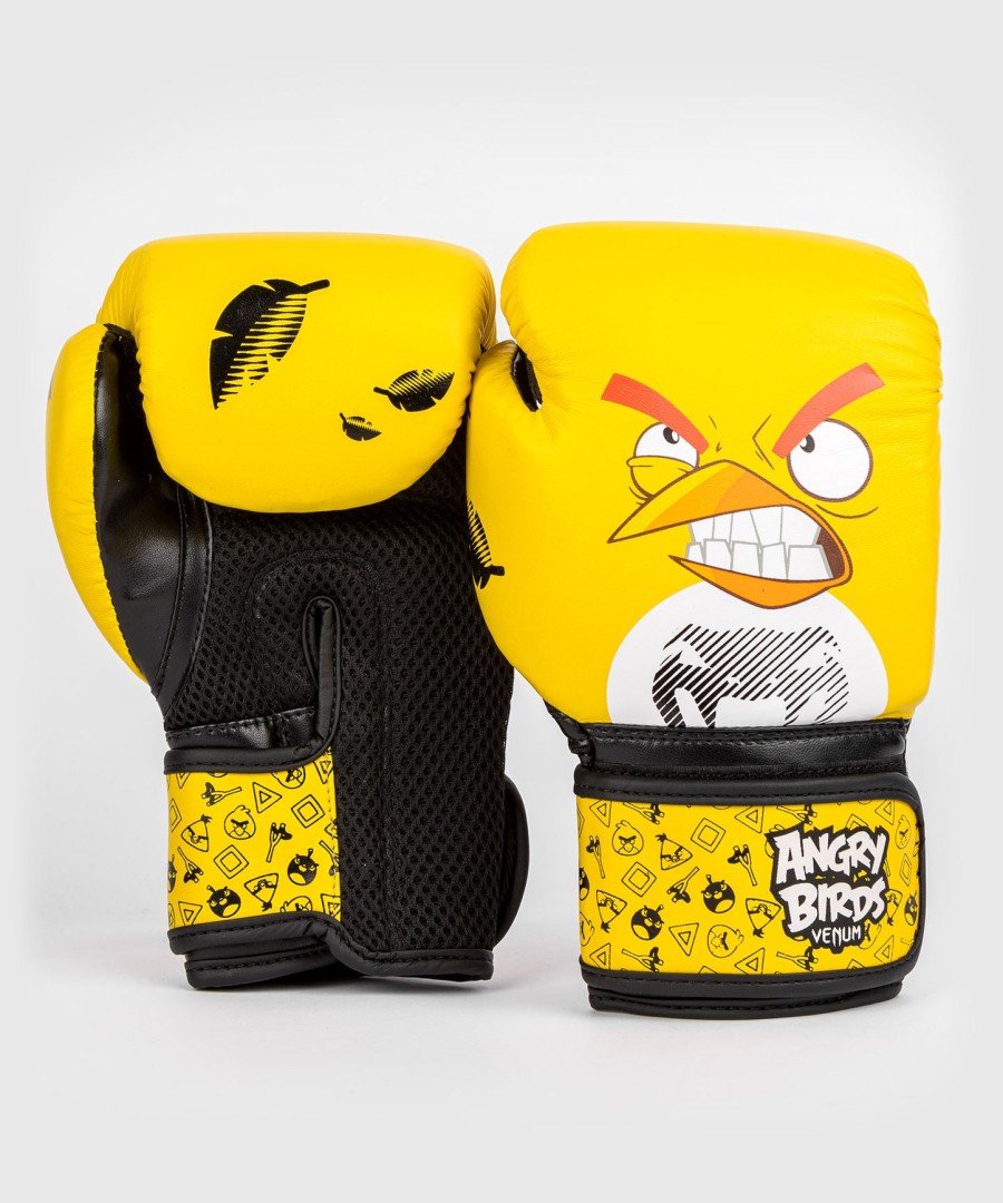 venum angry birds boxing gloves - for kids - yellow