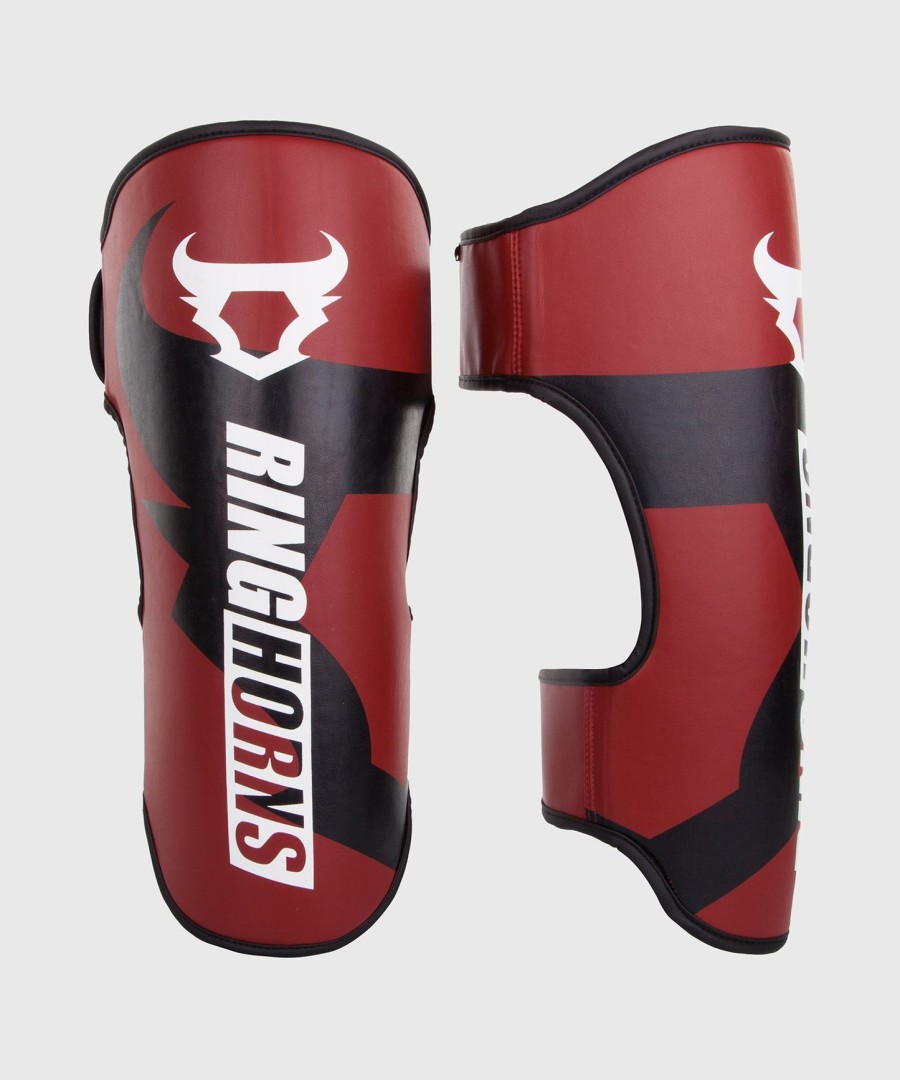 ringhorns charger shin guards - red