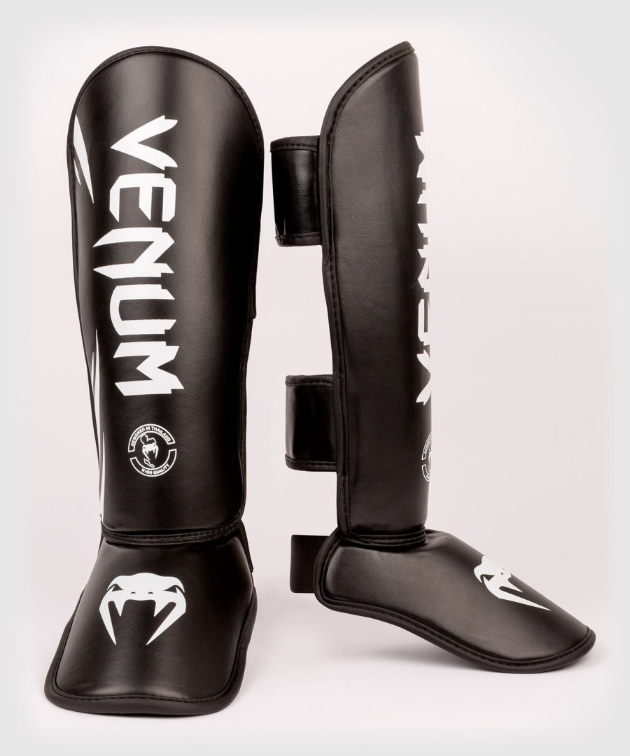 venum challenger kids shin guards - blackwhite