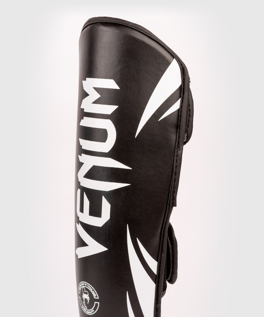 venum challenger kids shin guards - blackwhite