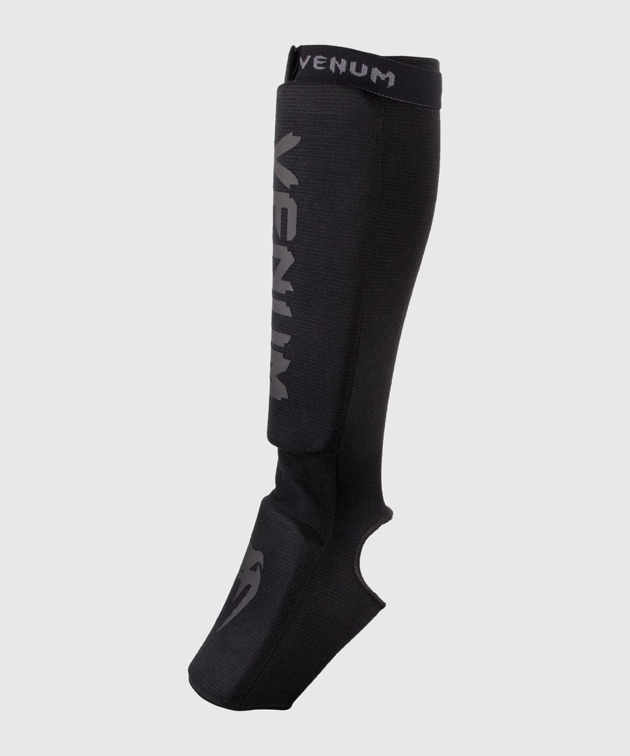 venum kontact shin guards - blackblack