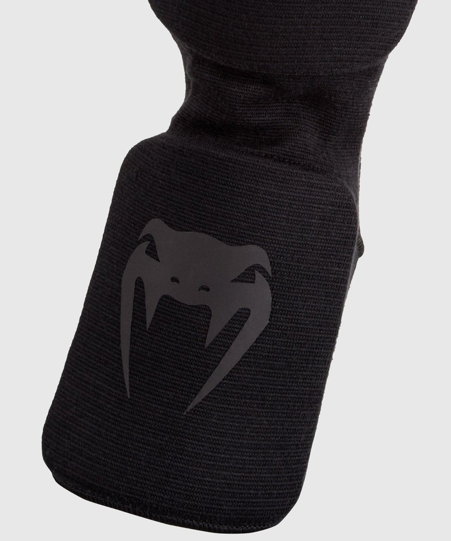 venum kontact shin guards - blackblack