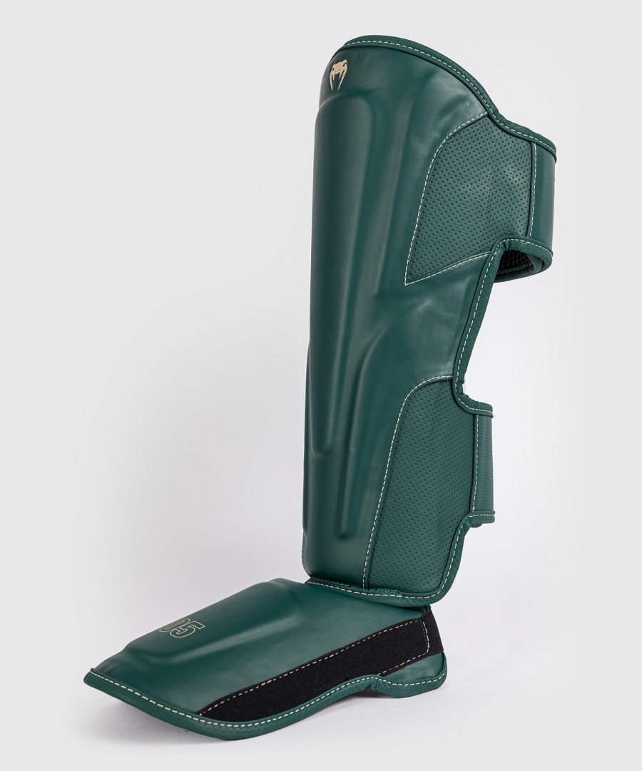 venum impact evo shin guards - emerald green