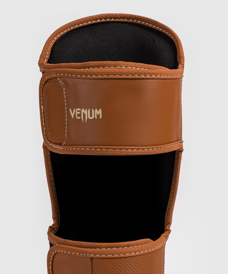venum impact evo shin guards - havana