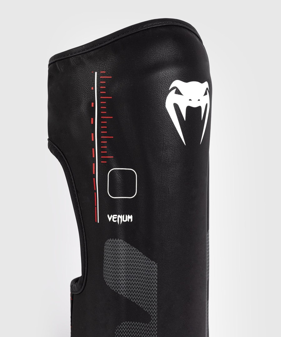 venum tactical xt shinguards - blackfire red