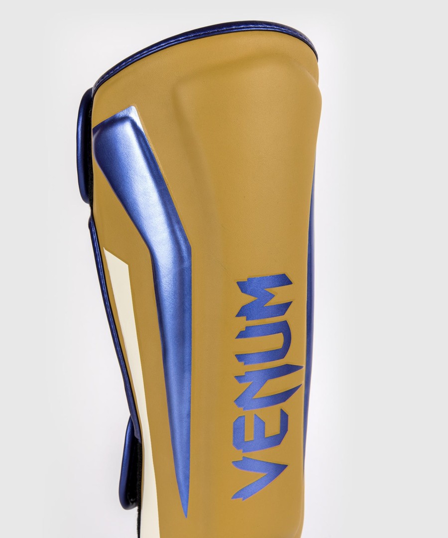 venum elite shin guards - camel - special edition
