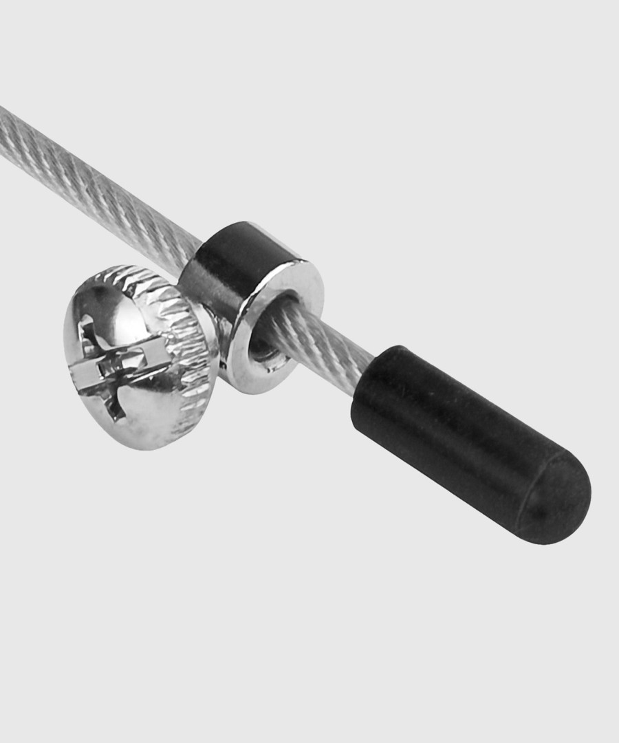 venum thunder evo jump rope - silver