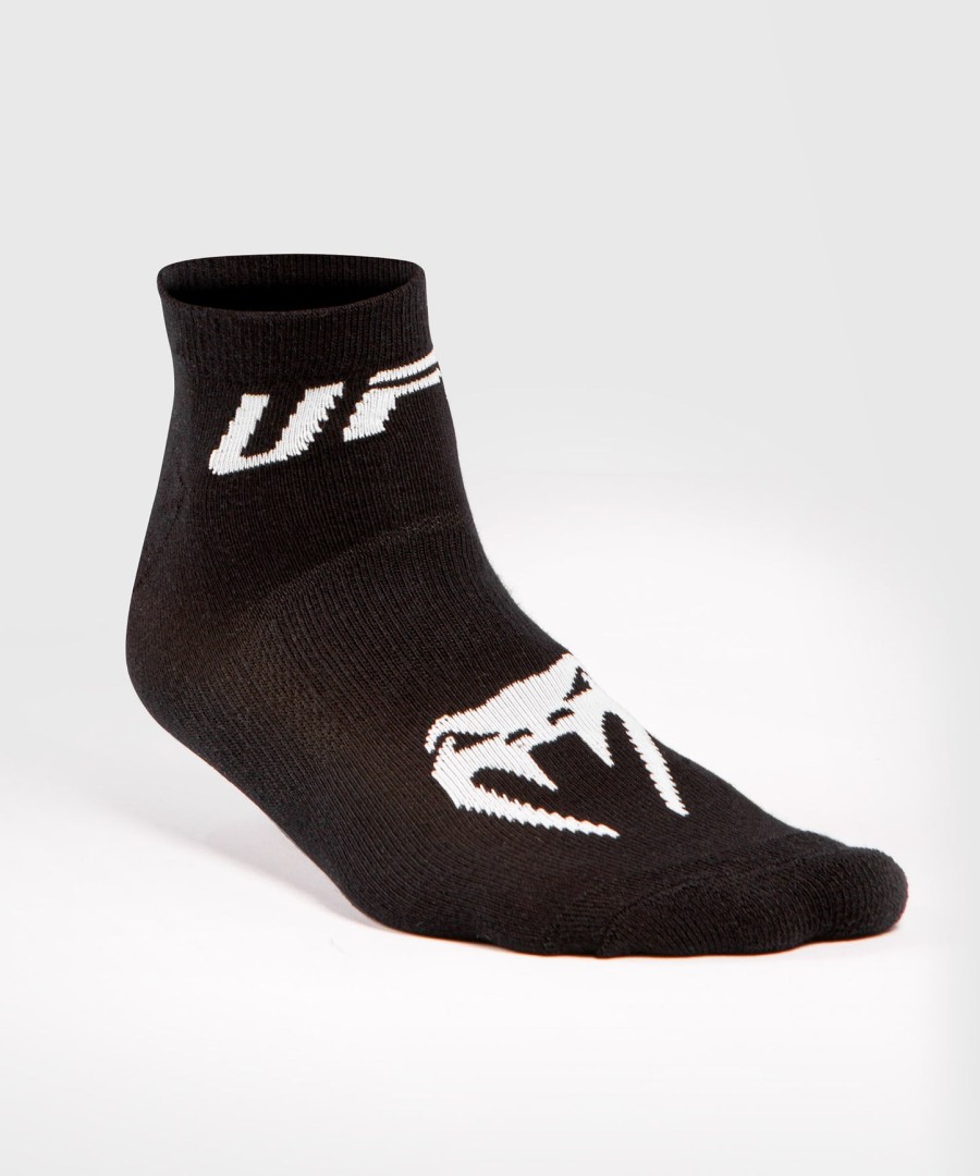ufc venum authentic fight week unisex performance sock set of 2 - black