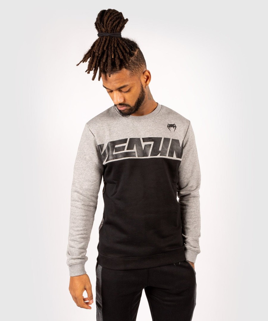venum connect crewneck sweatshirt - blackheather grey