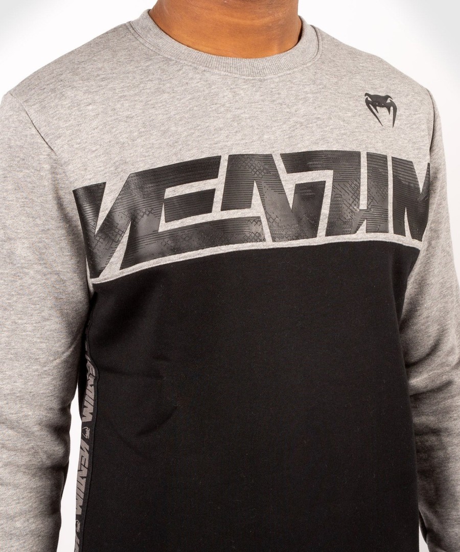 venum connect crewneck sweatshirt - blackheather grey