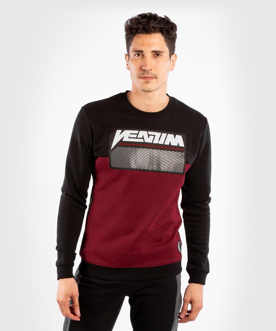 venum rafter sweatshirt – burgundy