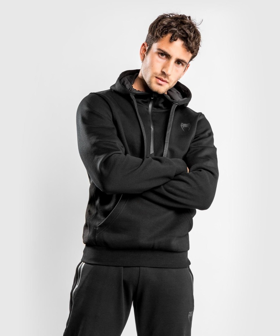 venum contender evo hoodie - black