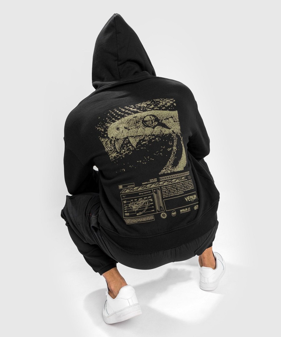 venum fangs hoodie - oversize fit - black