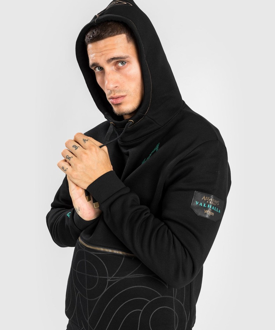 venum assassin creed reloaded hoodie - black