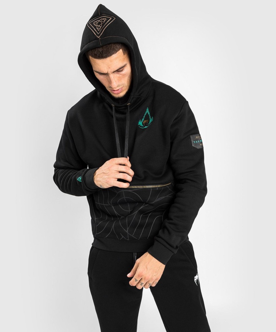 venum assassin creed reloaded hoodie - black