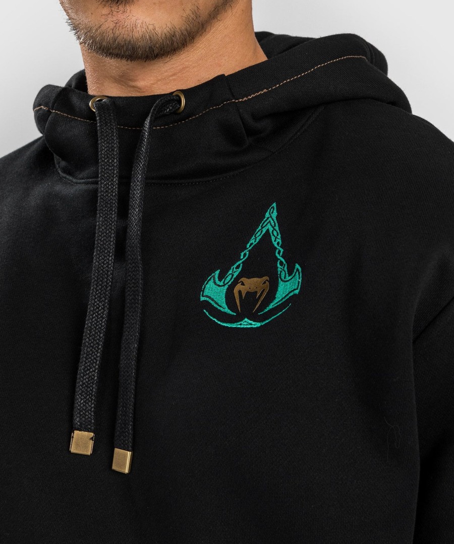 venum assassin creed reloaded hoodie - black
