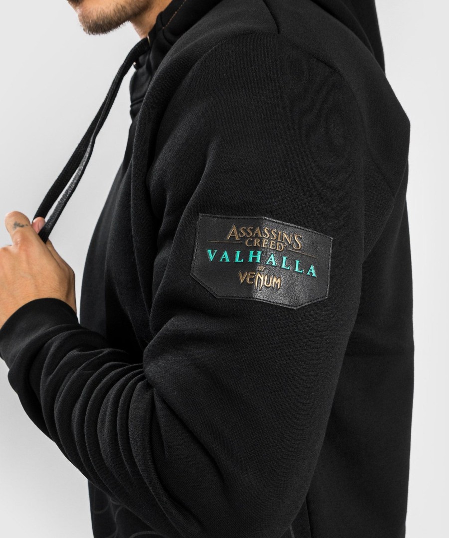 venum assassin creed reloaded hoodie - black