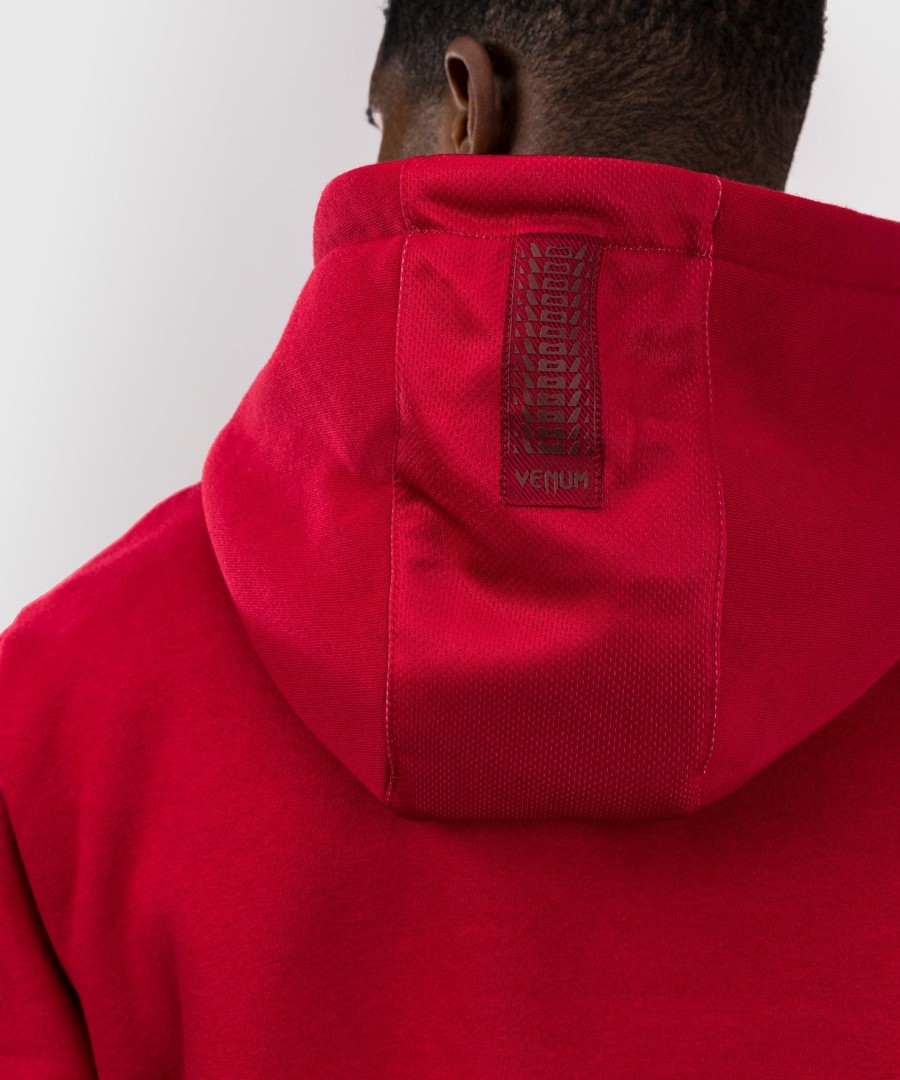 venum silent power hoodie - cherry red