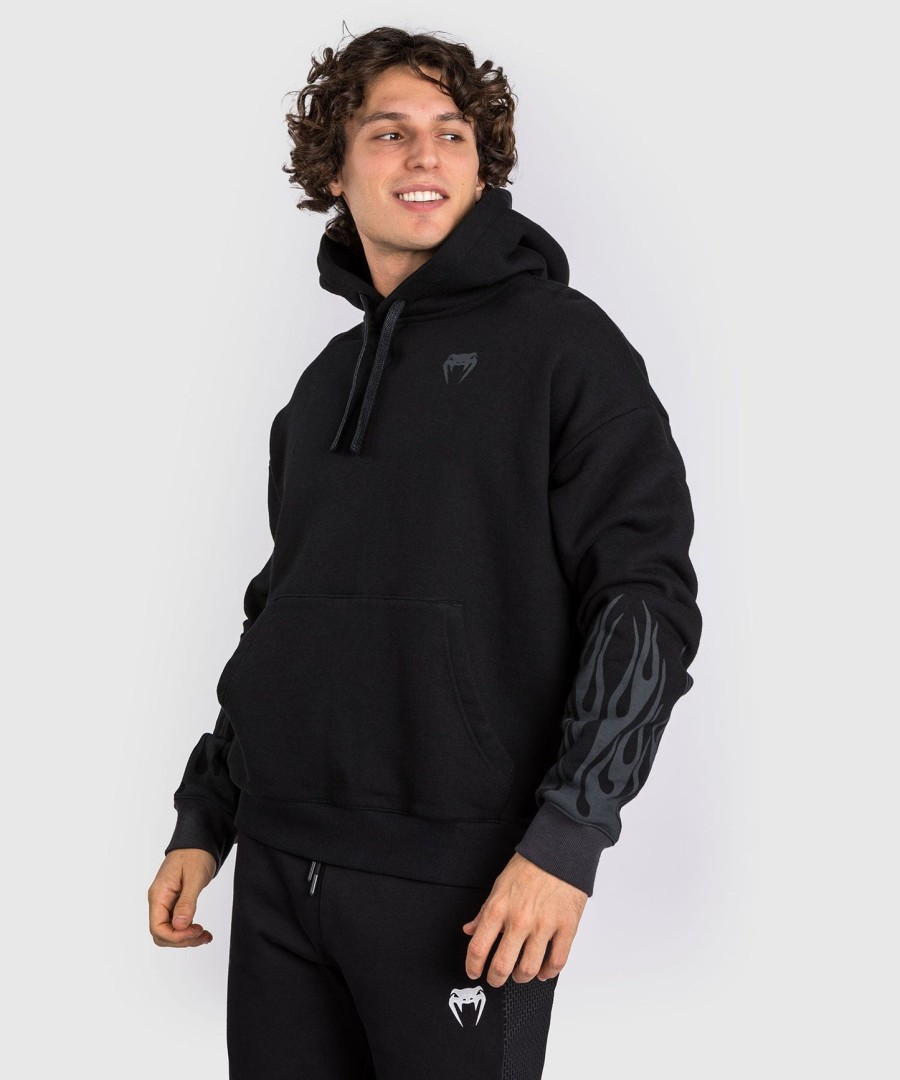 venum x dodge demon 170 pull over hoodie - black