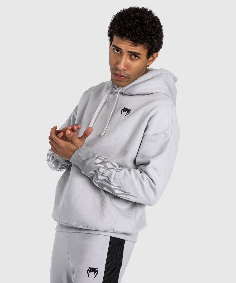 venum x dodge demon 170 pullover hoodie - grey