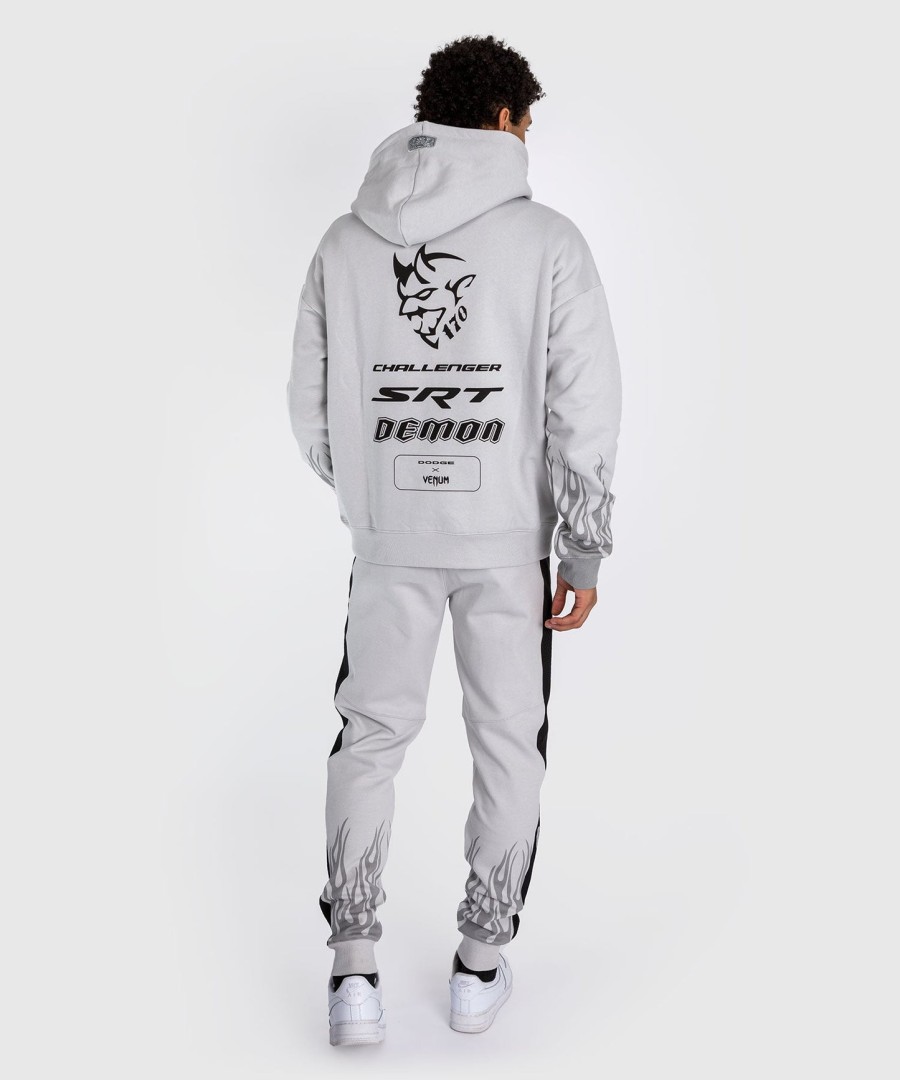 venum x dodge demon 170 pullover hoodie - grey