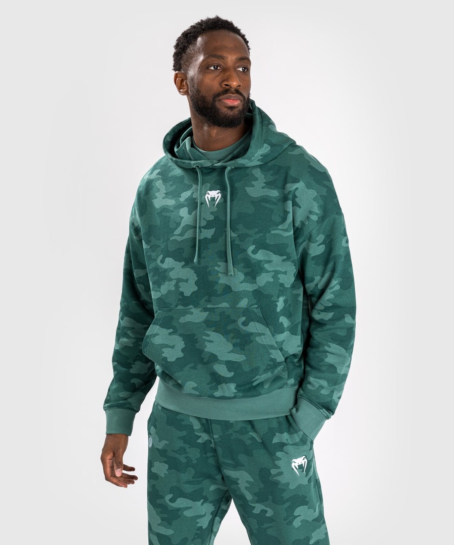 venum vortex xl men hoodie - turquoise camo