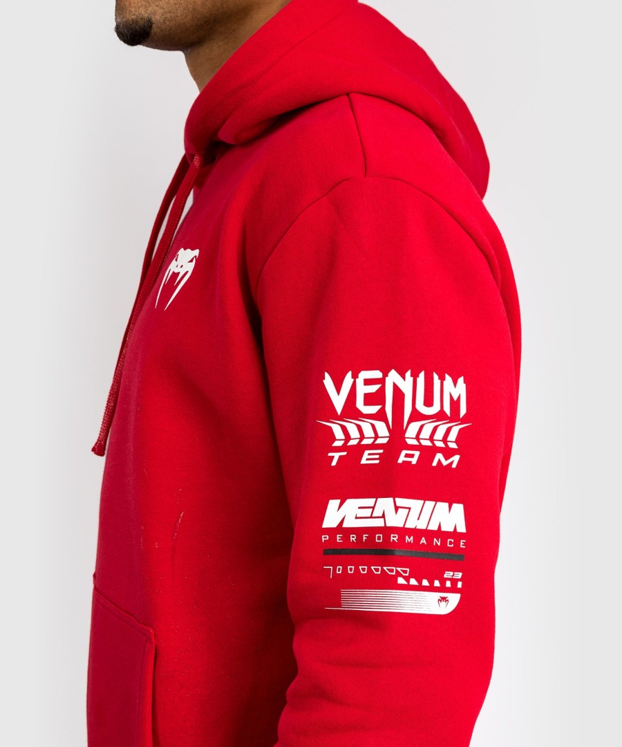 venum motorsport hoodie - racer red
