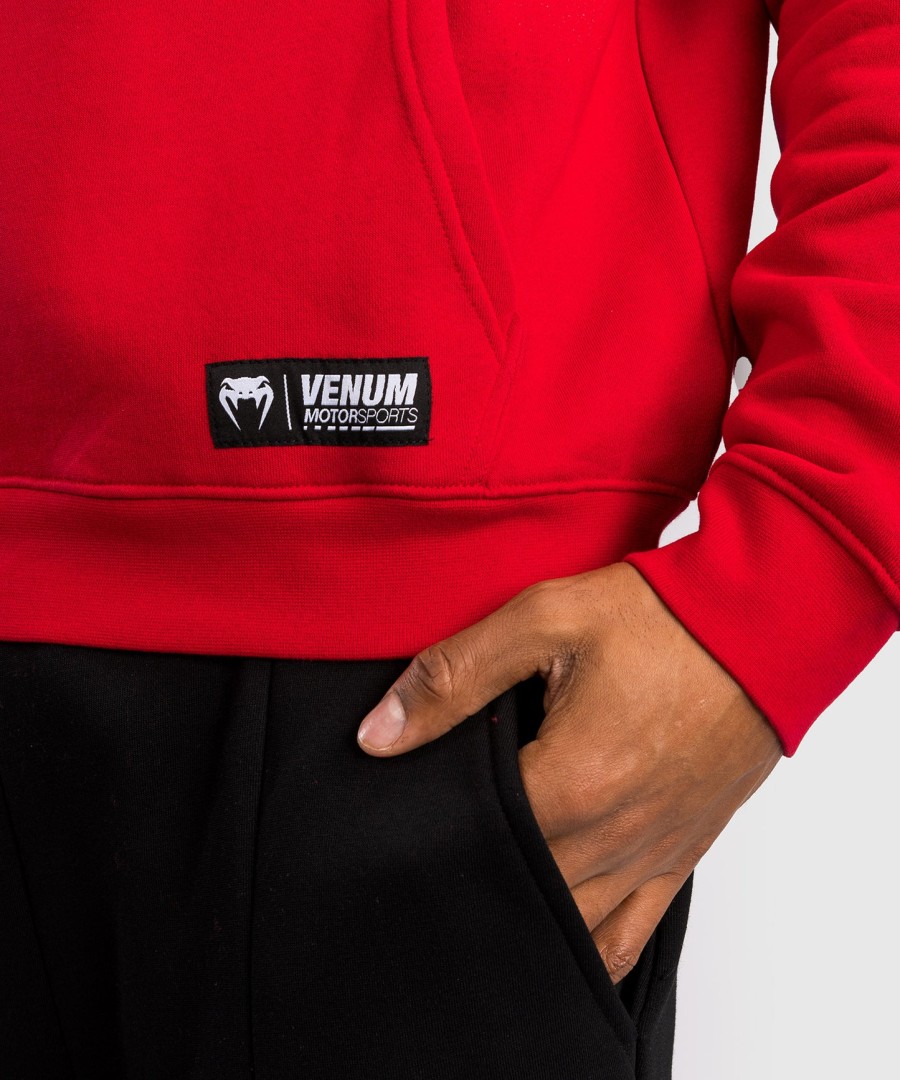 venum motorsport hoodie - racer red