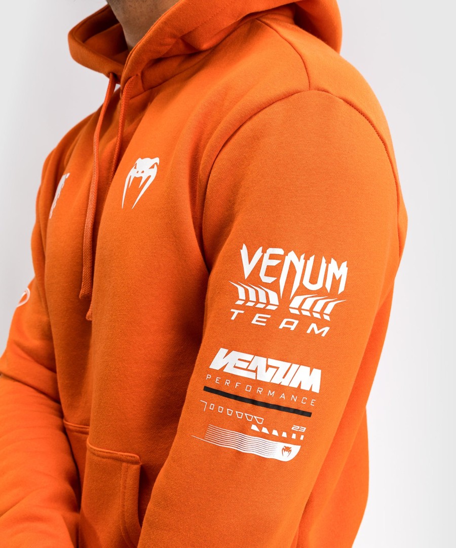 venum motorsport hoodie - tangerine
