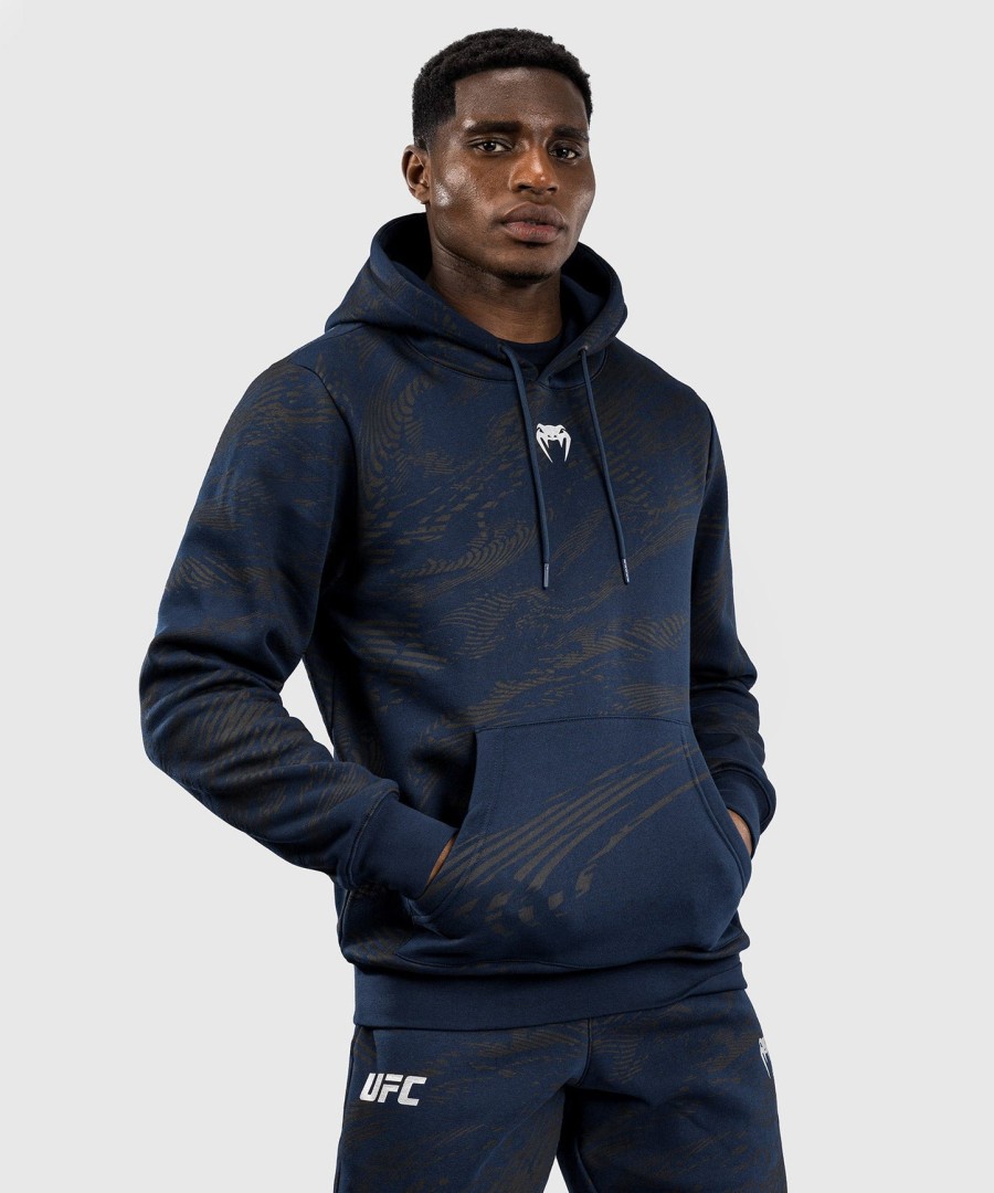 ufc fusion by venum fight week men pullover hoodie - oceanic blue