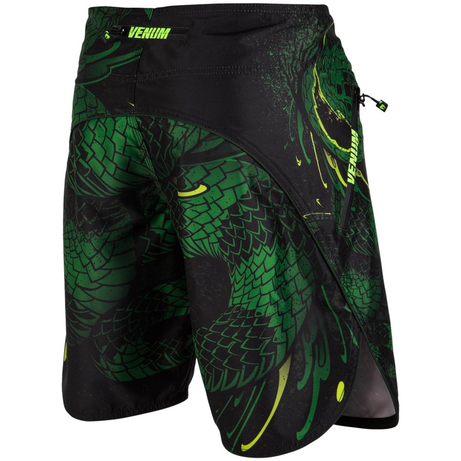 venum green viper boardshorts - blackgreen