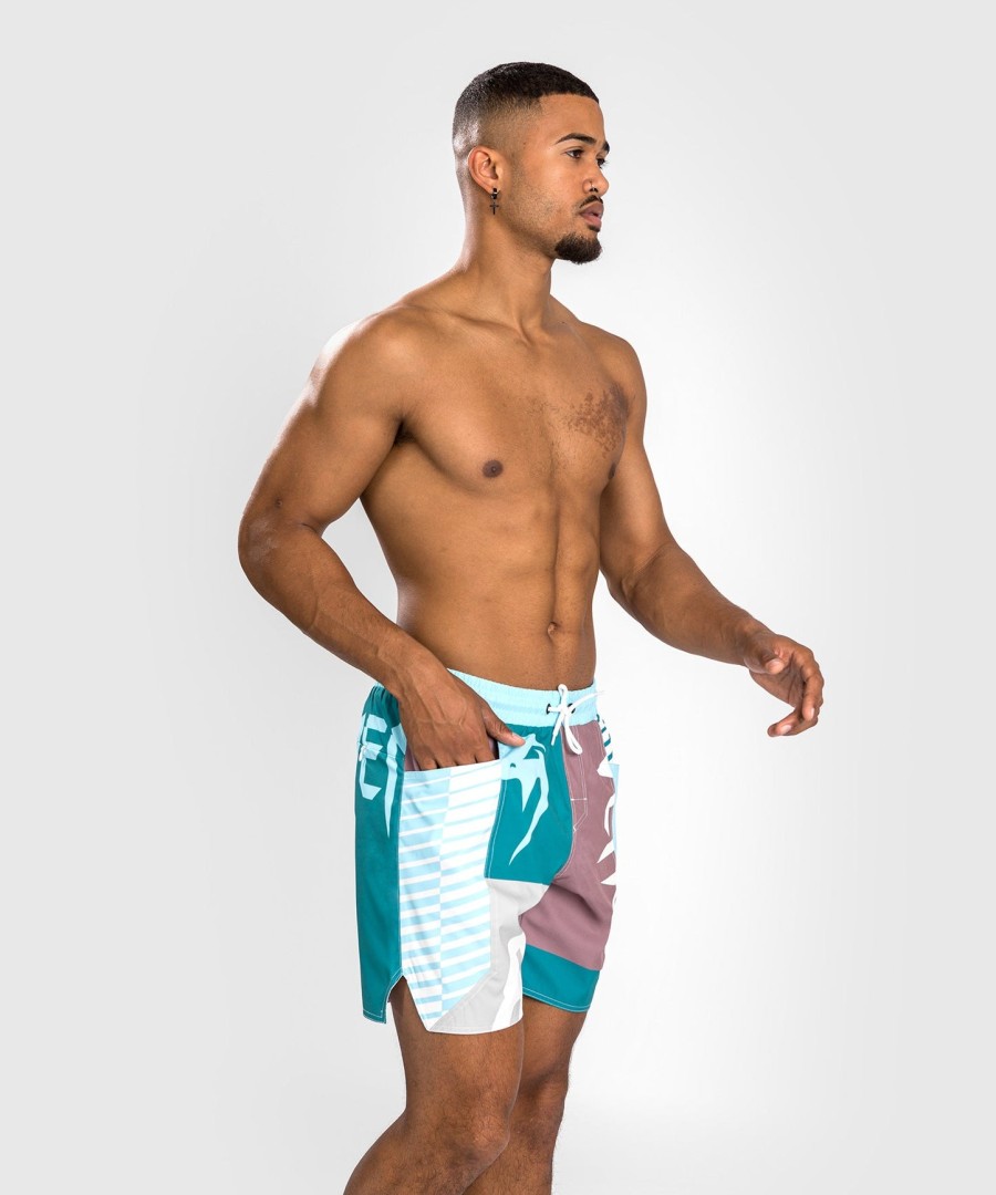 venum summer 88 boardshort - clearwatermozaic blue