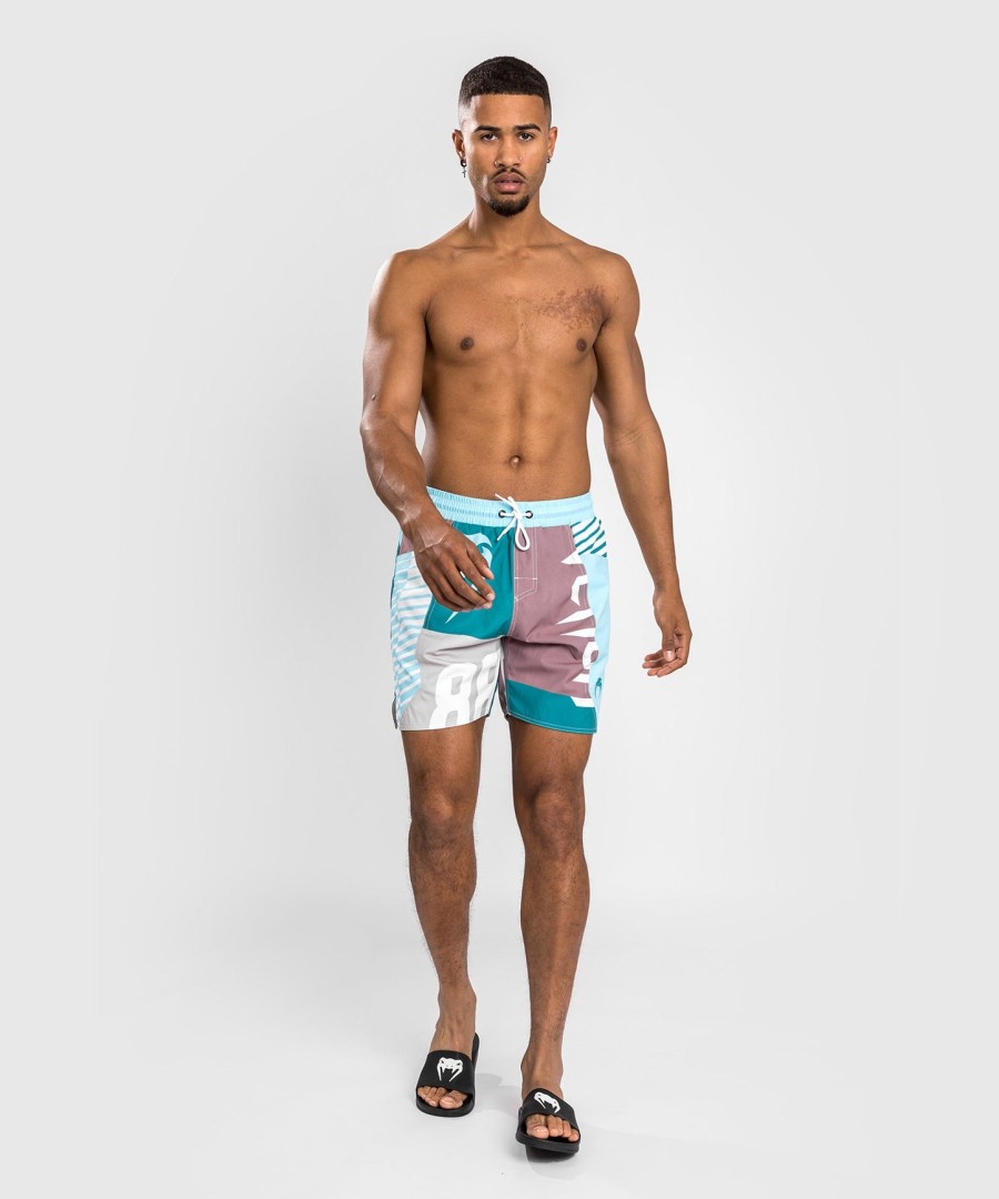 venum summer 88 boardshort - clearwatermozaic blue