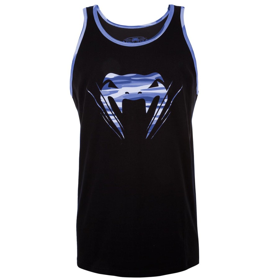 venum wave camo tank top - blackblue