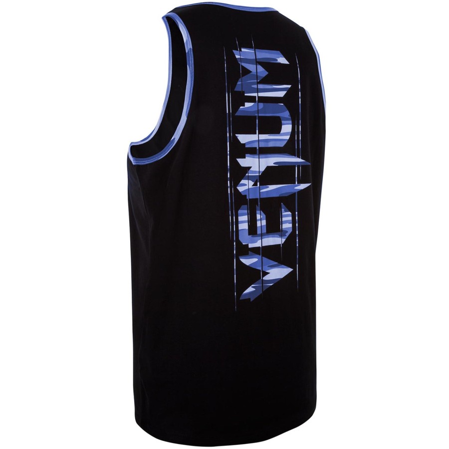 venum wave camo tank top - blackblue