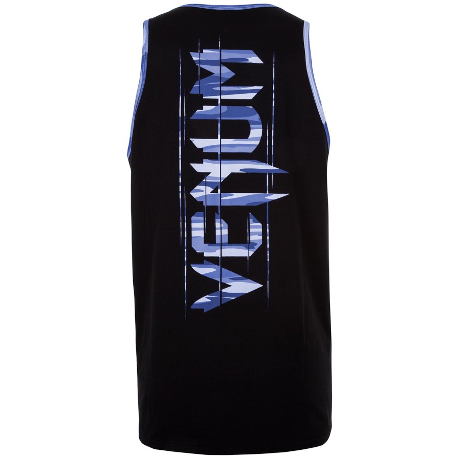 venum wave camo tank top - blackblue