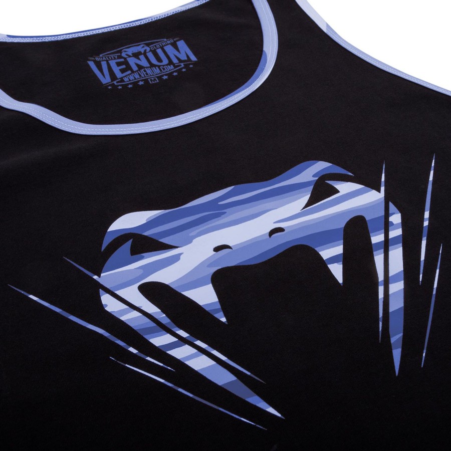 venum wave camo tank top - blackblue