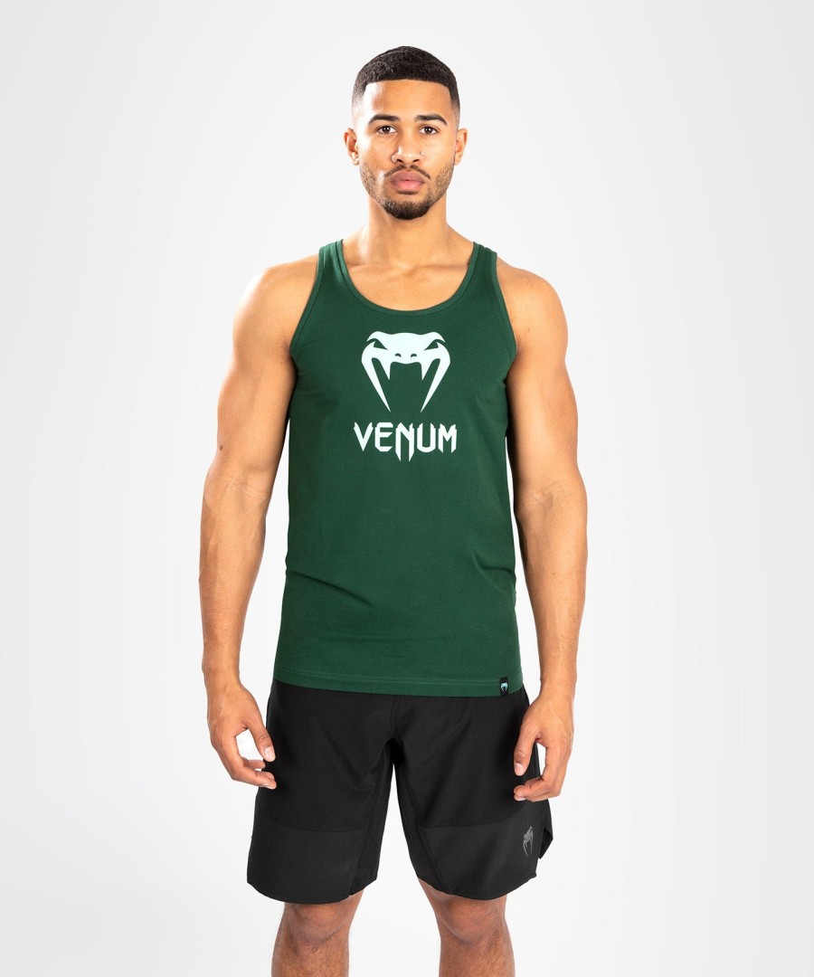 venum classic tank top - dark greenturquoise