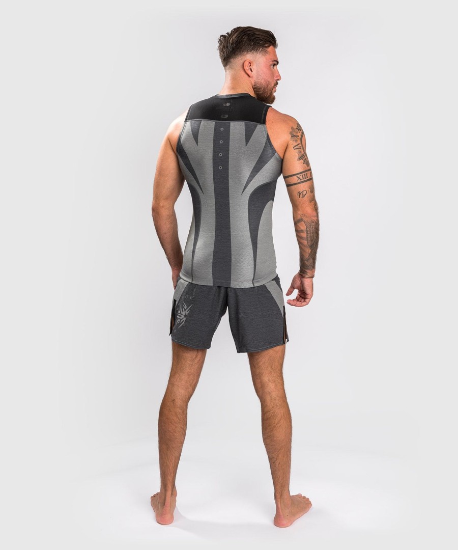 venum stone rashguard sleeveless - mineral green