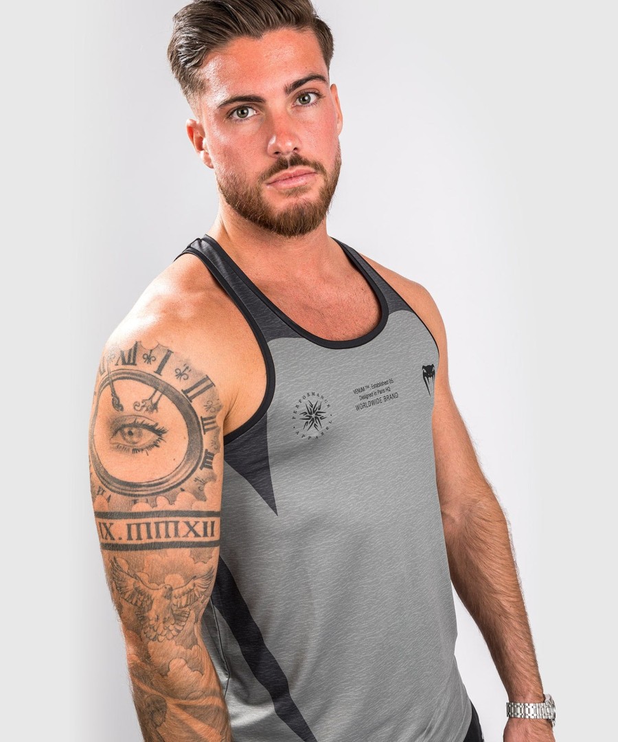 venum stone dry tech tank top - mineral green