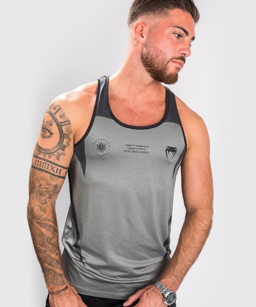 venum stone dry tech tank top - mineral green