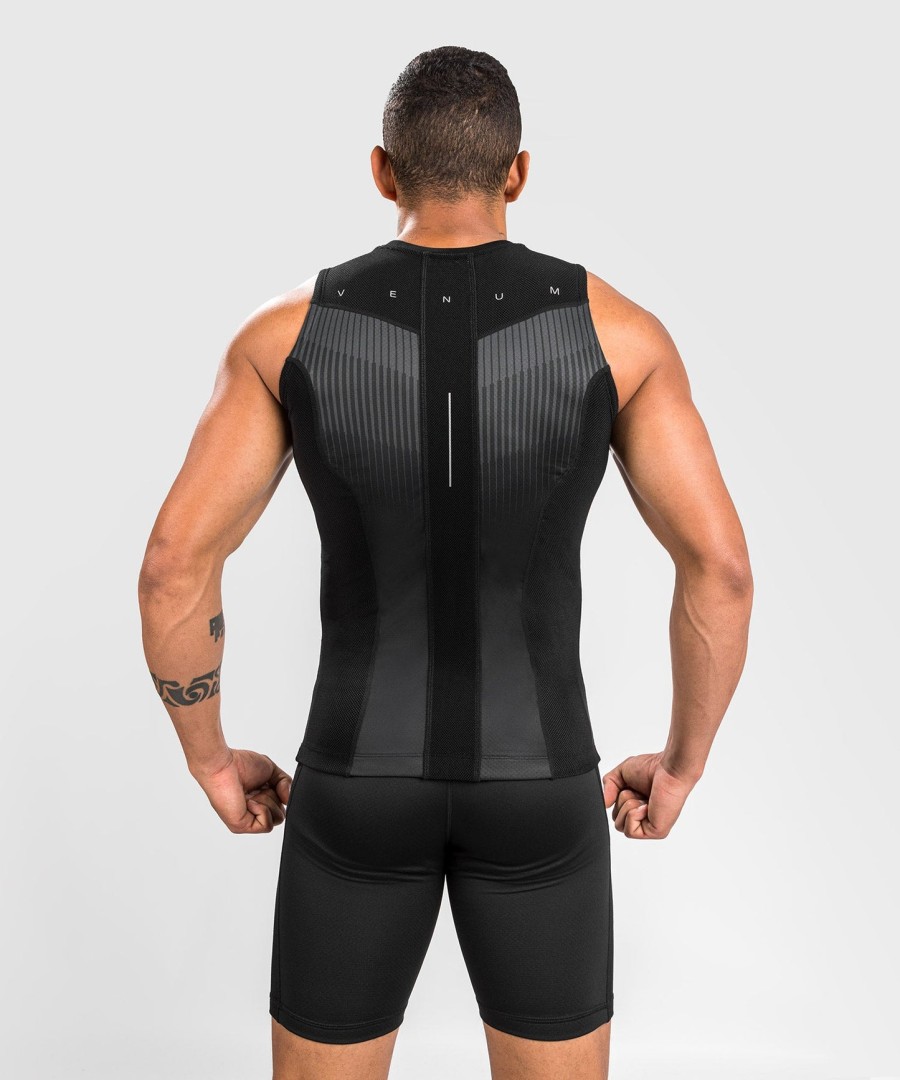venum rashguard sleevless biomecha - blackgrey