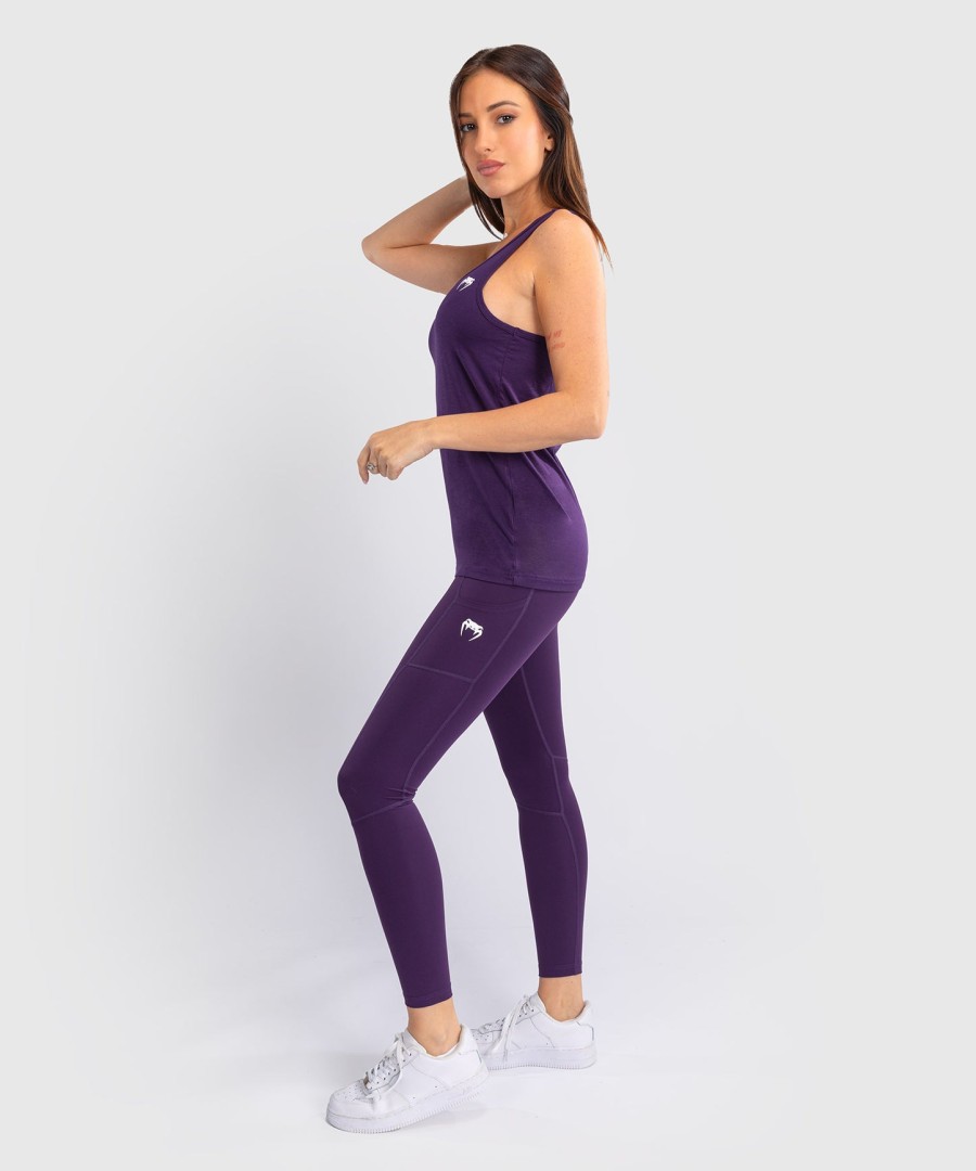 venum essential women tank top - deep purple