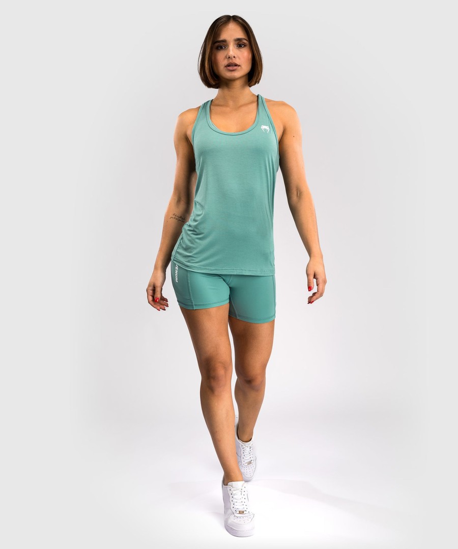 venum essential women tank top - aqua green