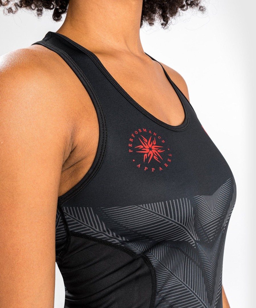 venum phantom dry tech tank top - for women - blackred