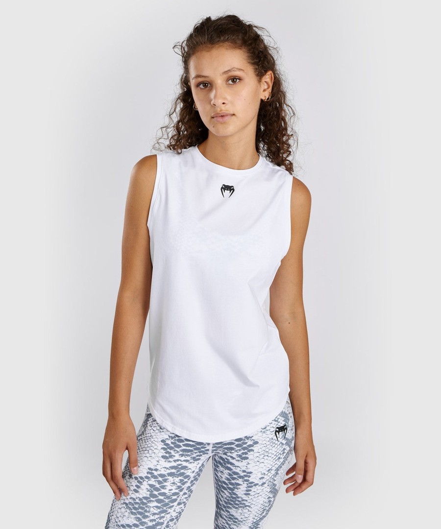 venum white snake tank top for women - white