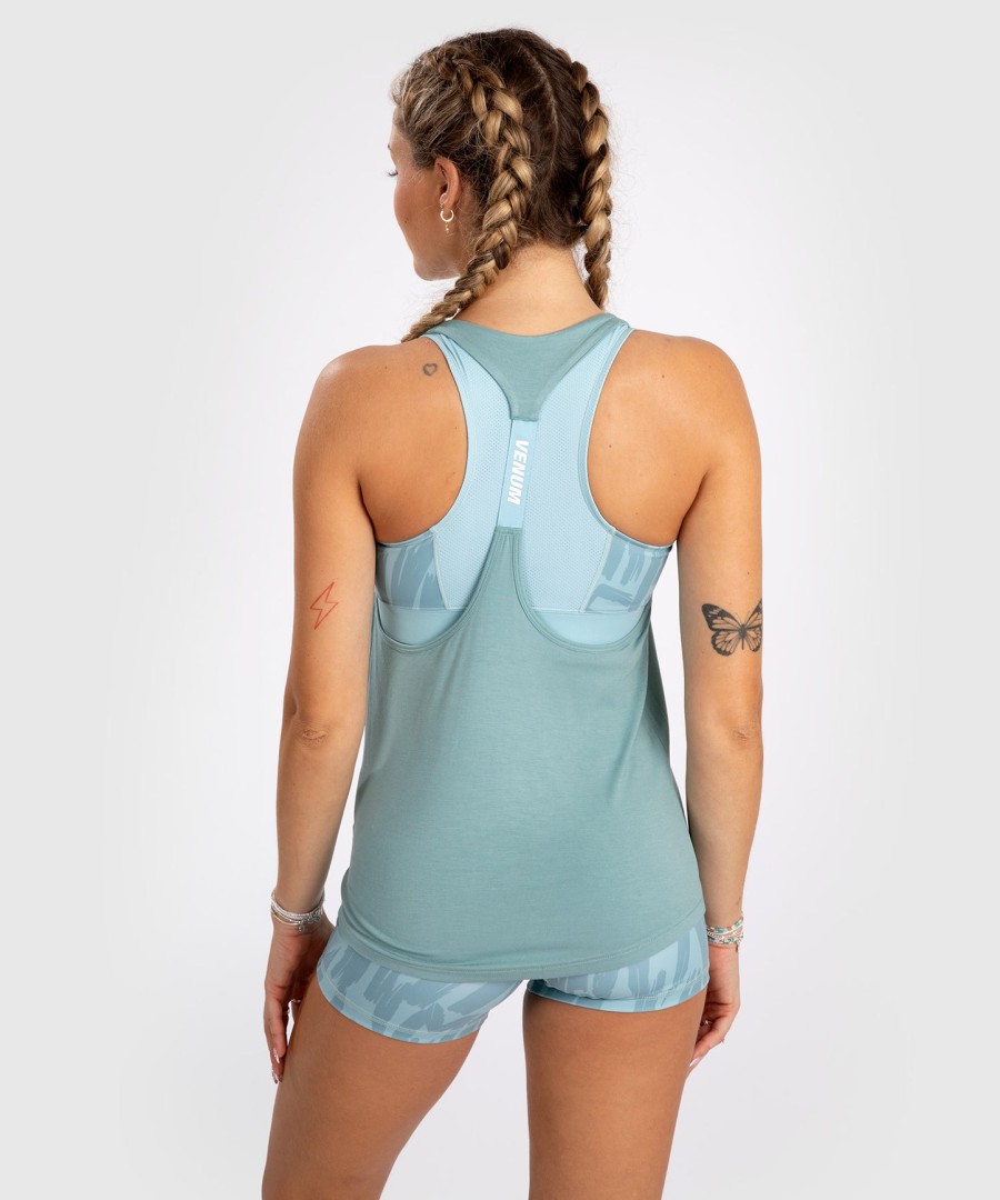 venum graffiti women tank top - aqua