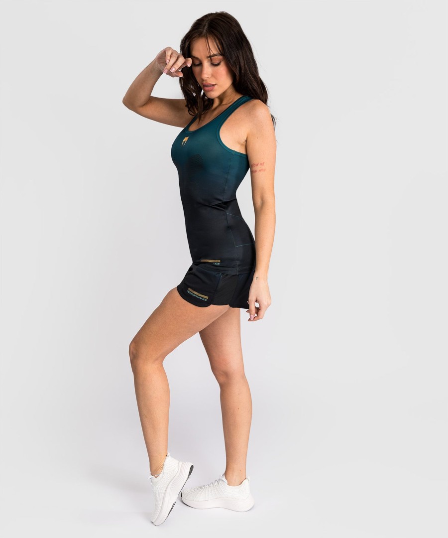 venum tactical xt dry tech tank top- blackforest green