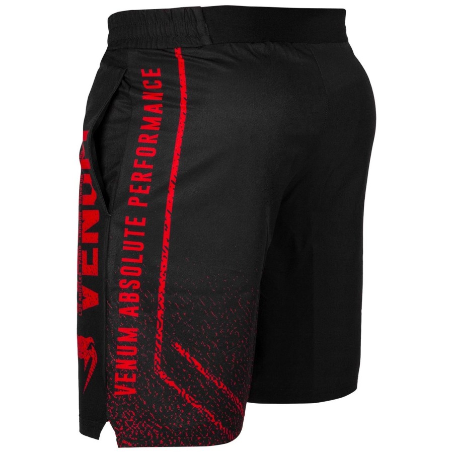 venum signature training shorts - blackred